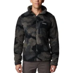 COLUMBIA WINTER PASS M PRINT FLEE BLACK MOD CAMO 23