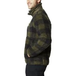 COLUMBIA WINTER PASS M PRINT FLEE OLIVE GREEN CHECK 23 8 COLUMBIA WINTER PASS M PRINT FLEE OLIVE GREEN CHECK 23 -Columbia shop 9 128101 winter pass m print flee olive green check 1866565 319 03