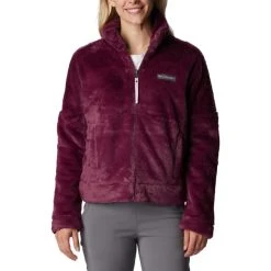 COLUMBIA BUNDLE UP FULL ZIP FLEECE MARIONBERRY 23