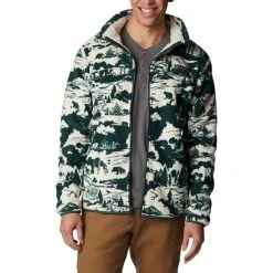 COLUMBIA WINTER PASS FULL ZIP SPRUCE ROASTED 23 -Columbia shop 9 128116 1909123 371 04