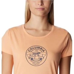 COLUMBIA DAISY DAYS™ SHORT SLEEVE GRAPHIC TEE PEACH HEATHER/BUGVENTURE GRAPHIC 23 11 COLUMBIA DAISY DAYS™ SHORT SLEEVE GRAPHIC TEE PEACH HEATHER/BUGVENTURE GRAPHIC 23 -Columbia shop 9 128720 daisy days tm short sleeve graphic tee peach heather bugventure graphic 1934592 829 05