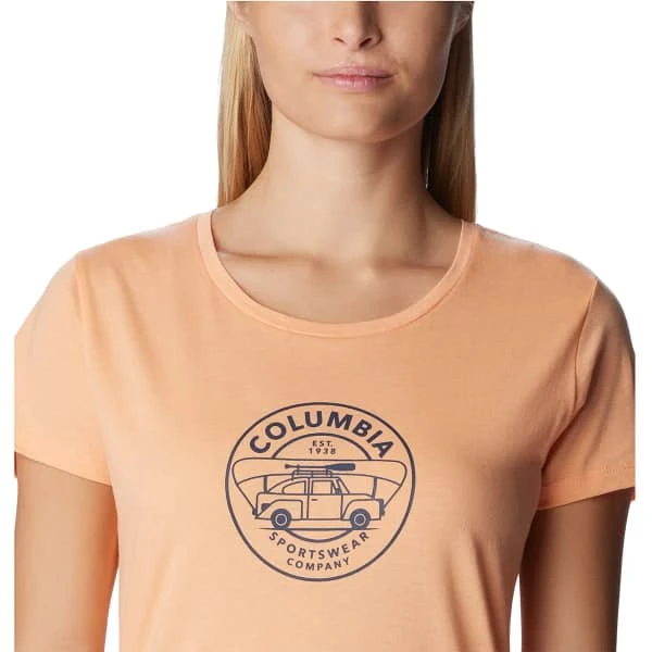 COLUMBIA DAISY DAYS™ SHORT SLEEVE GRAPHIC TEE PEACH HEATHER/BUGVENTURE GRAPHIC 23 7 COLUMBIA DAISY DAYS™ SHORT SLEEVE GRAPHIC TEE PEACH HEATHER/BUGVENTURE GRAPHIC 23 – Image 5