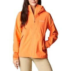 COLUMBIA OMNI-TECH AMPLI-DRY SHELL SUNSET ORANGE 23