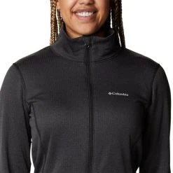 COLUMBIA W PARK VIEW™ GRID FLEECE FULL ZIP BLACK HEATHER 23 12 COLUMBIA W PARK VIEW™ GRID FLEECE FULL ZIP BLACK HEATHER 23 -Columbia shop 9 128726 w park view tm grid fleece full zip black heather 1959713 010 05