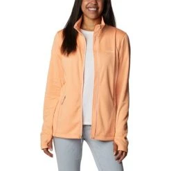 COLUMBIA W PARK VIEW™ GRID FLEECE FULL ZIP PEACH HEATHER 23 10 COLUMBIA W PARK VIEW™ GRID FLEECE FULL ZIP PEACH HEATHER 23 -Columbia shop 9 128727 w park view tm grid fleece full zip peach heather 1959713 812 03