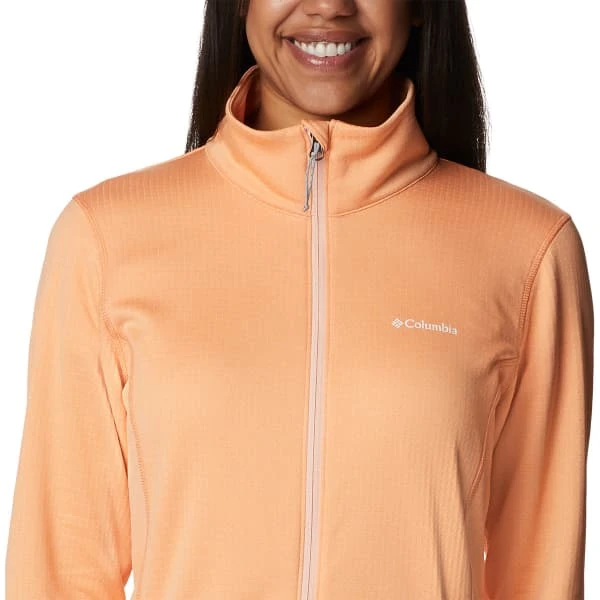 COLUMBIA W PARK VIEW™ GRID FLEECE FULL ZIP PEACH HEATHER 23 7 COLUMBIA W PARK VIEW™ GRID FLEECE FULL ZIP PEACH HEATHER 23 – Image 5