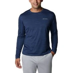 COLUMBIA ALPINE CHILL™ ZERO LONG SLEEVE SHIRT COLLEGIATE NAVY HEATHER 23