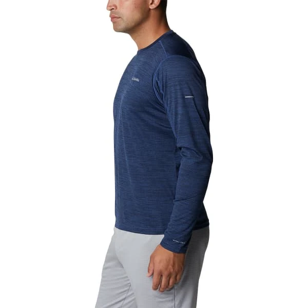 COLUMBIA ALPINE CHILL™ ZERO LONG SLEEVE SHIRT COLLEGIATE NAVY HEATHER 23 5 COLUMBIA ALPINE CHILL™ ZERO LONG SLEEVE SHIRT COLLEGIATE NAVY HEATHER 23 – Image 3