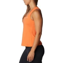 COLUMBIA HIKE™ PERFORMANCE TANK SUNSET ORANGE/PEACH BLOSSOM LOGO 23 -Columbia shop 9 128744 2012571 853 03