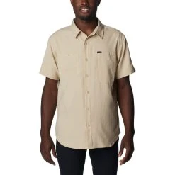 COLUMBIA SILVER RIDGE™ UTILITY LITE SHORT SLEEVE SHIRT ANCIENT FOSSIL 23