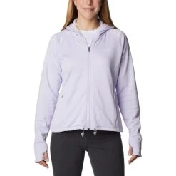 COLUMBIA BOUNDLESS TREK™ GRID FLEECE PURPLE TINT HEATHER 23