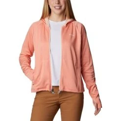 COLUMBIA BOUNDLESS TREK™ GRID FLEECE SUMMER PEACH HEATHER/PEACH BLOSSOM 23 -Columbia shop 9 128794 boundless trek tm grid fleece summer peach heather peach blossom 2033654 828 03