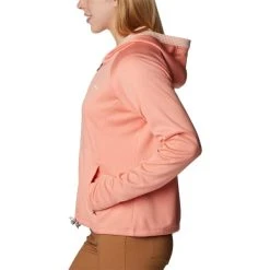 COLUMBIA BOUNDLESS TREK™ GRID FLEECE SUMMER PEACH HEATHER/PEACH BLOSSOM 23 -Columbia shop 9 128794 boundless trek tm grid fleece summer peach heather peach blossom 2033654 828 04