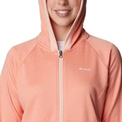 COLUMBIA BOUNDLESS TREK™ GRID FLEECE SUMMER PEACH HEATHER/PEACH BLOSSOM 23 -Columbia shop 9 128794 boundless trek tm grid fleece summer peach heather peach blossom 2033654 828 06