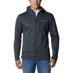 COLUMBIA MAXTRAIL II FLEECE HOODED SHARK HEATHER 23