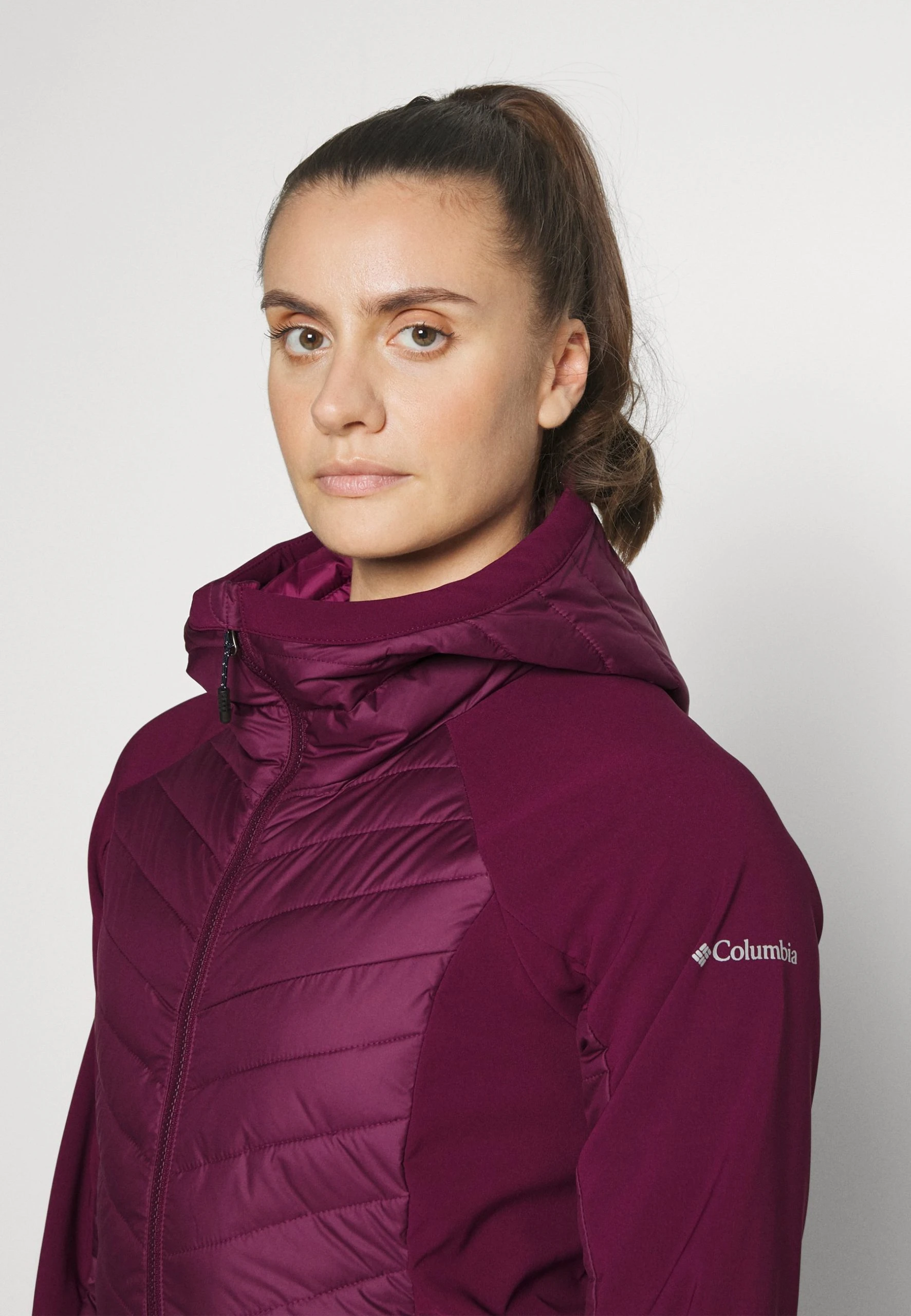 Columbia Powder Lite Hybrid Hooded Jacket - Blouson - Marionberry 7 Columbia Powder Lite Hybrid Hooded Jacket - Blouson - Marionberry – Image 5
