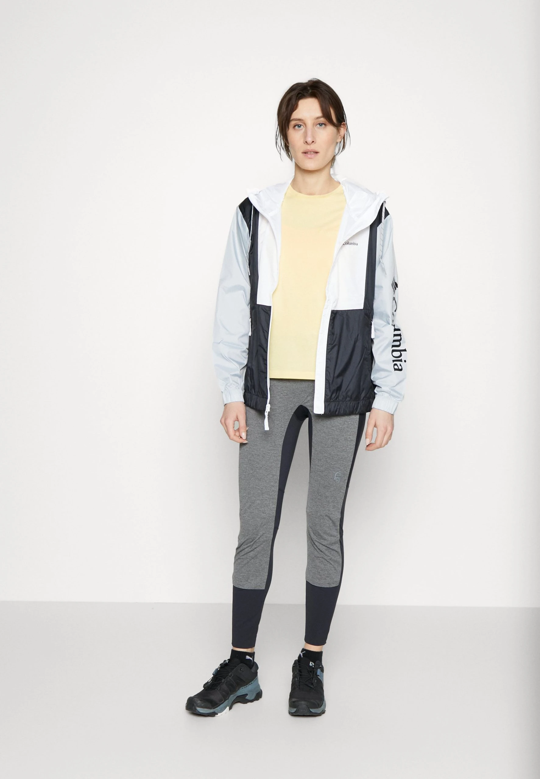 Columbia Basin Jacket - Veste Coupe-Vent - White/Cirrus Grey/Black 4 Columbia Basin Jacket - Veste Coupe-Vent - White/Cirrus Grey/Black – Image 2