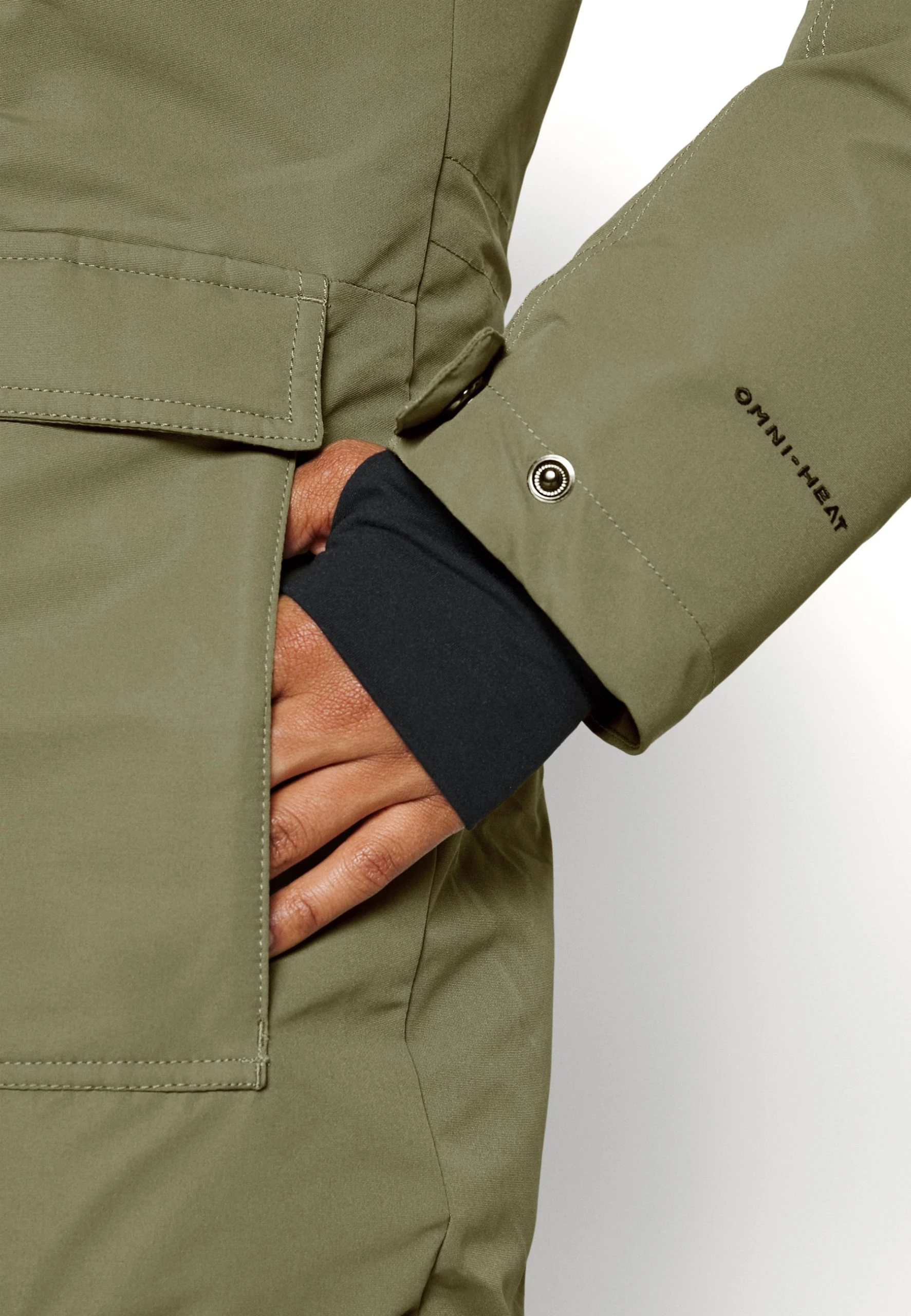 Columbia Little Si™ Insulated Omni-Heat-Infinity - Parka - Stone Green 8 Columbia Little Si™ Insulated Omni-Heat-Infinity - Parka - Stone Green – Image 6