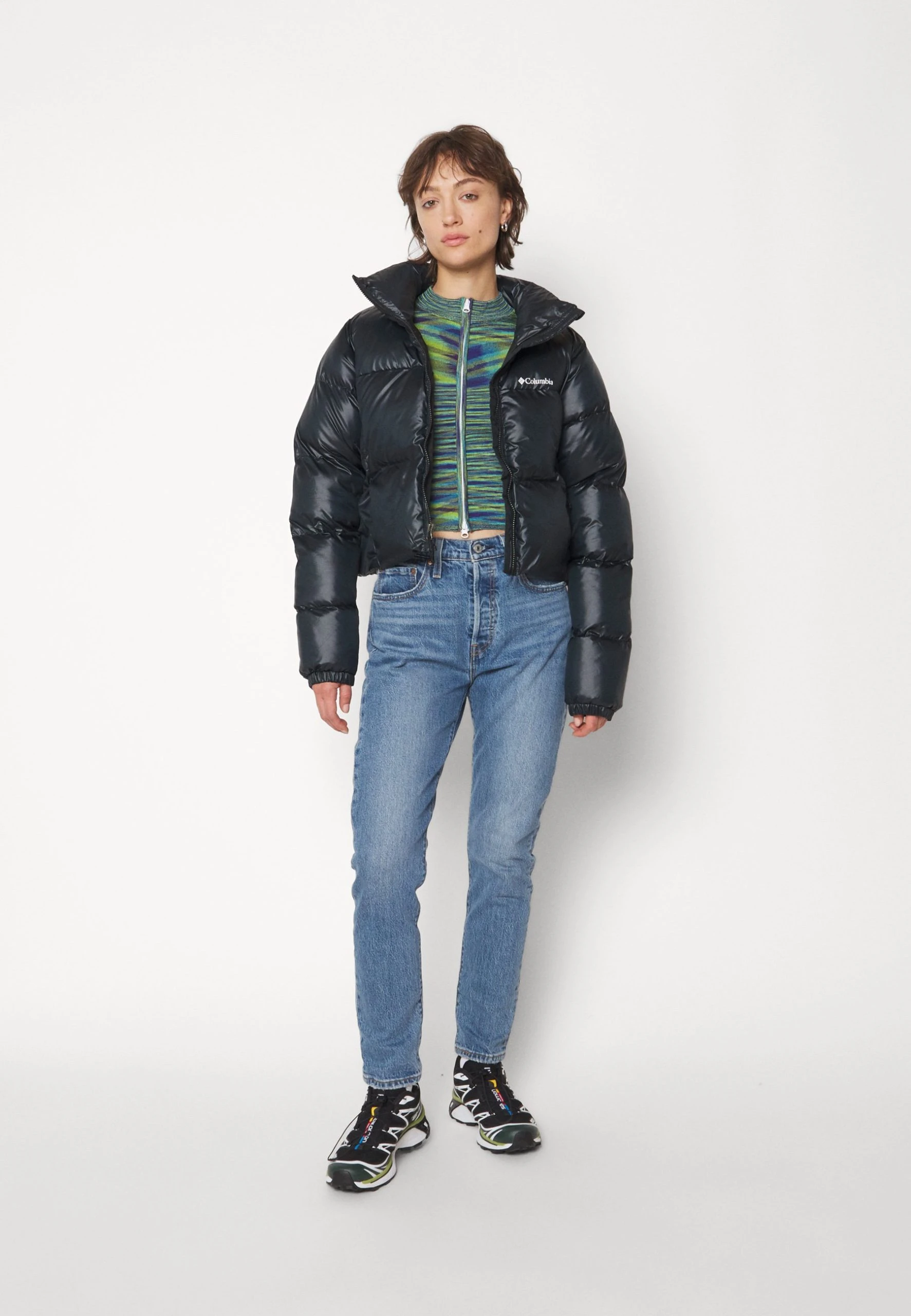 Columbia Puffect™ Cropped Jacket - Veste D'Hiver - Black Gloss 7 Columbia Puffect™ Cropped Jacket - Veste D'Hiver - Black Gloss – Image 5