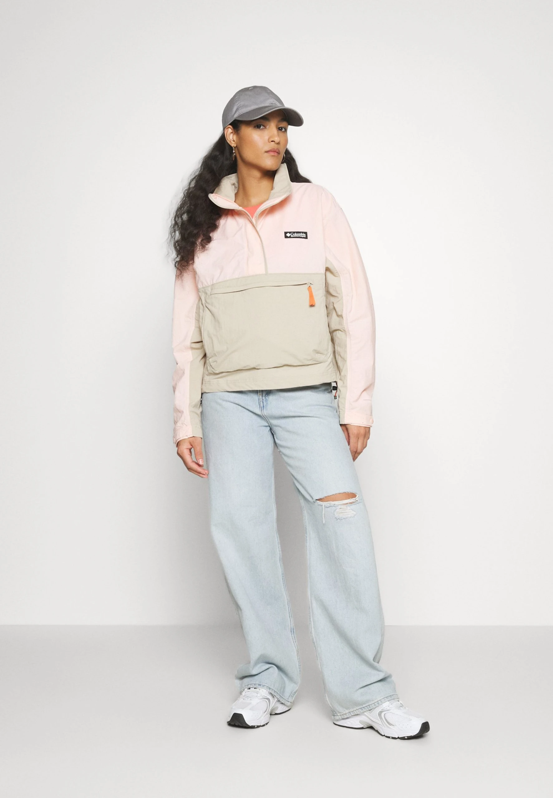 Columbia Deschutes Valley™ - Veste Coupe-Vent - Ancient Fossil/Peach Blossom 7 Columbia Deschutes Valley™ - Veste Coupe-Vent - Ancient Fossil/Peach Blossom – Image 5