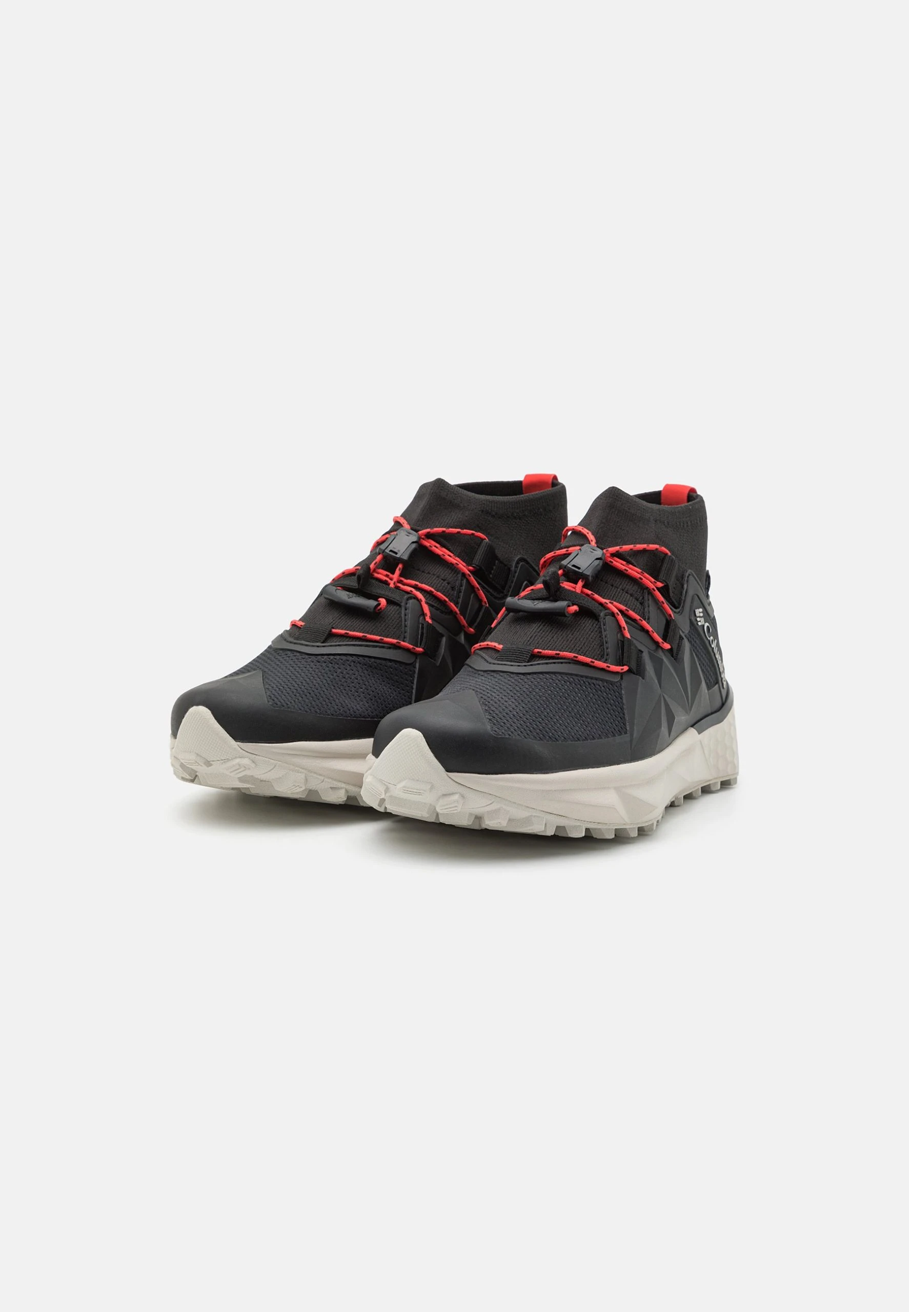 Columbia Facet 75 Alpha Outdry - Chaussures De Marche - Black/Red Coral 4 Columbia Facet 75 Alpha Outdry - Chaussures De Marche - Black/Red Coral – Image 2