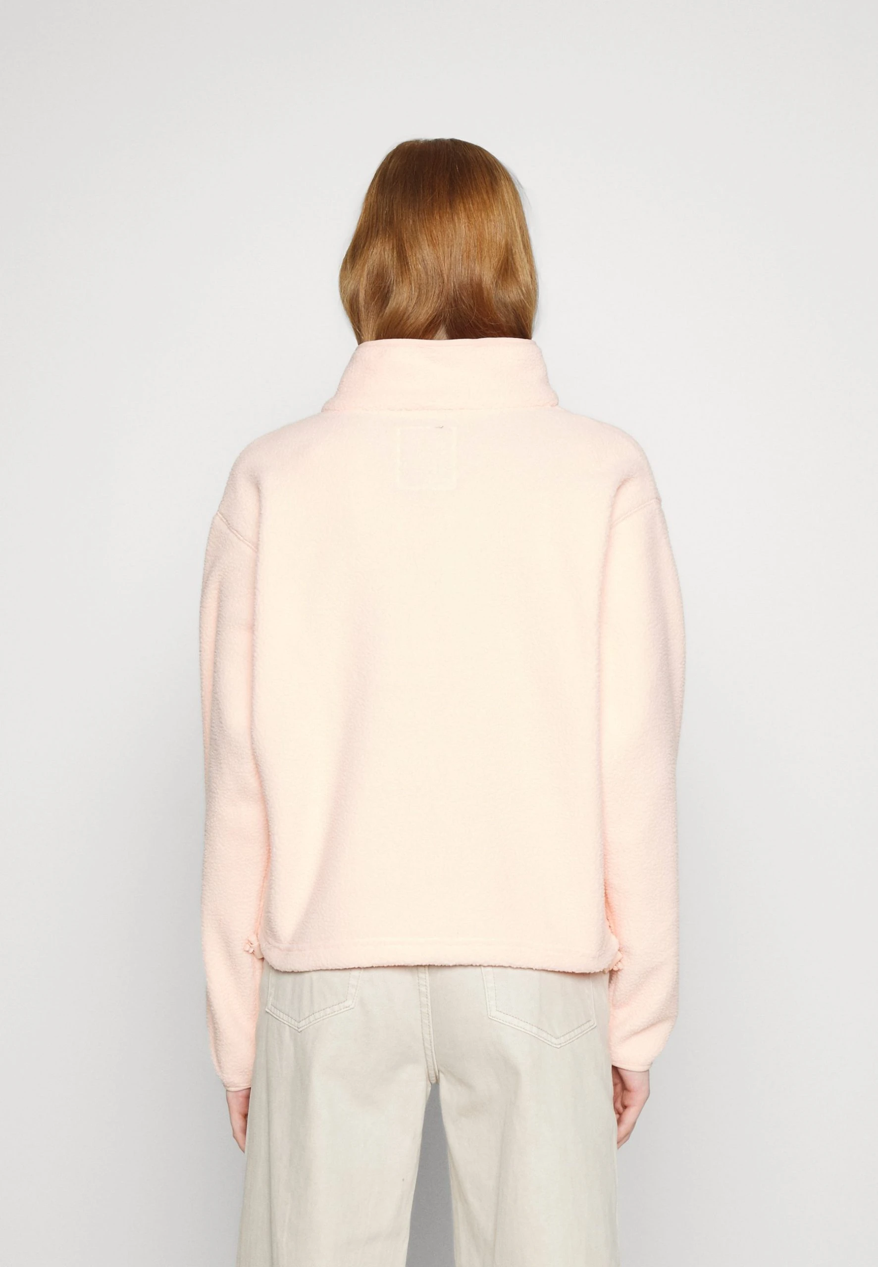 Columbia Helvetia™ Cropped Half Snap - Sweat Polaire - Peach Blossom/Ancient Fossil 6 Columbia Helvetia™ Cropped Half Snap - Sweat Polaire - Peach Blossom/Ancient Fossil – Image 4