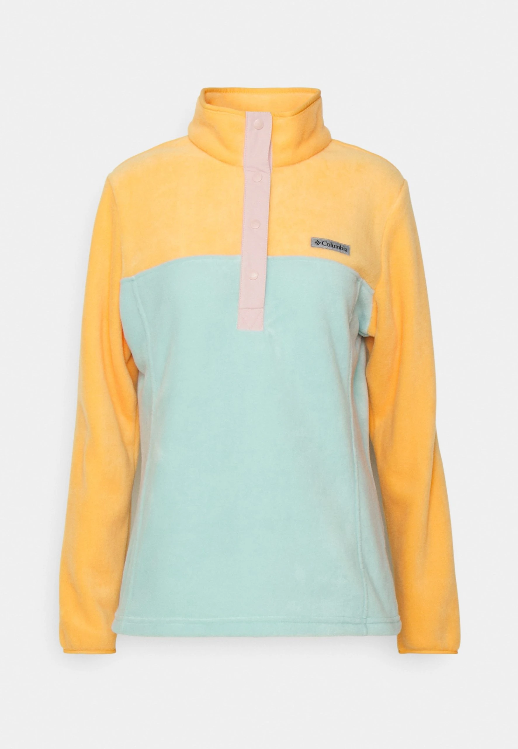 Columbia Benton Springs™ 1/2 Snap - Sweat Polaire - Aqua Haze/Sunset Peach/Dusty Pink 7 Columbia Benton Springs™ 1/2 Snap - Sweat Polaire - Aqua Haze/Sunset Peach/Dusty Pink – Image 5