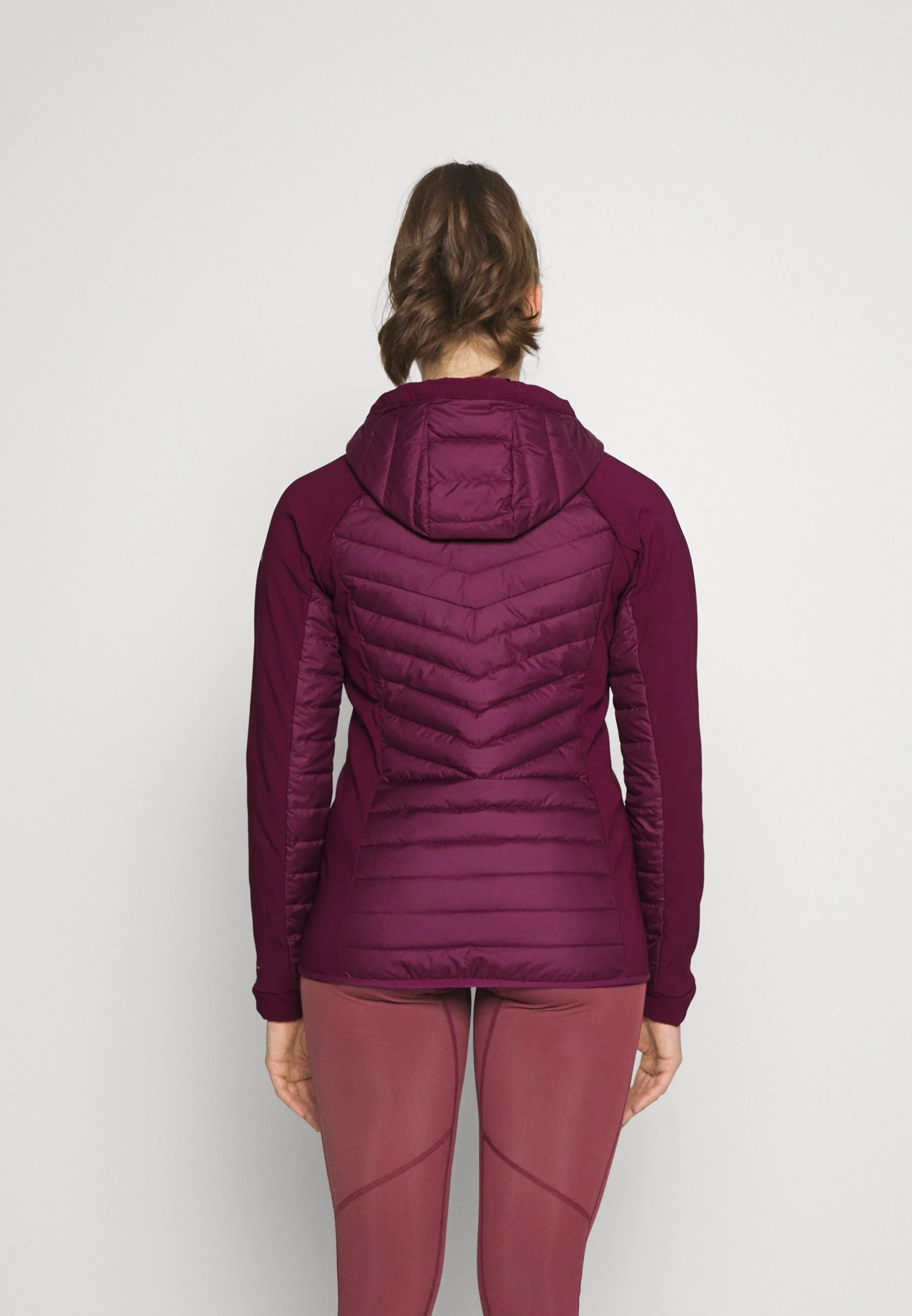 Columbia Powder Lite Hybrid Hooded Jacket - Blouson - Marionberry 5 Columbia Powder Lite Hybrid Hooded Jacket - Blouson - Marionberry – Image 3