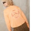 Columbia North Cascades Long Sleeve Cropped Tee - T-Shirt À Manches Longues - Peach -Columbia shop c26ffee3faeb41cba878df2d904d4002