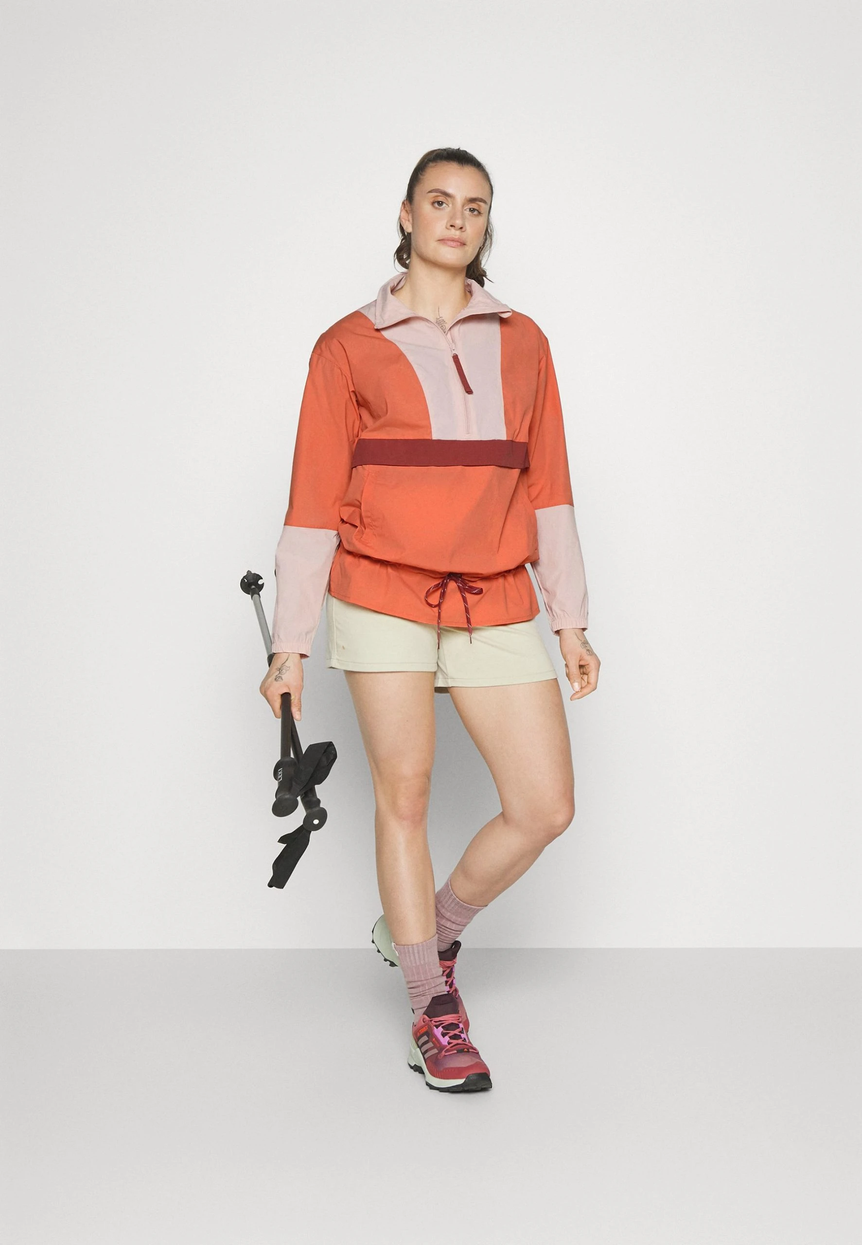 Columbia Boundless Trek Anorak - Parka - Faded Peach/ Dusty Pink/ Beetroot 4 Columbia Boundless Trek Anorak - Parka - Faded Peach/ Dusty Pink/ Beetroot – Image 2