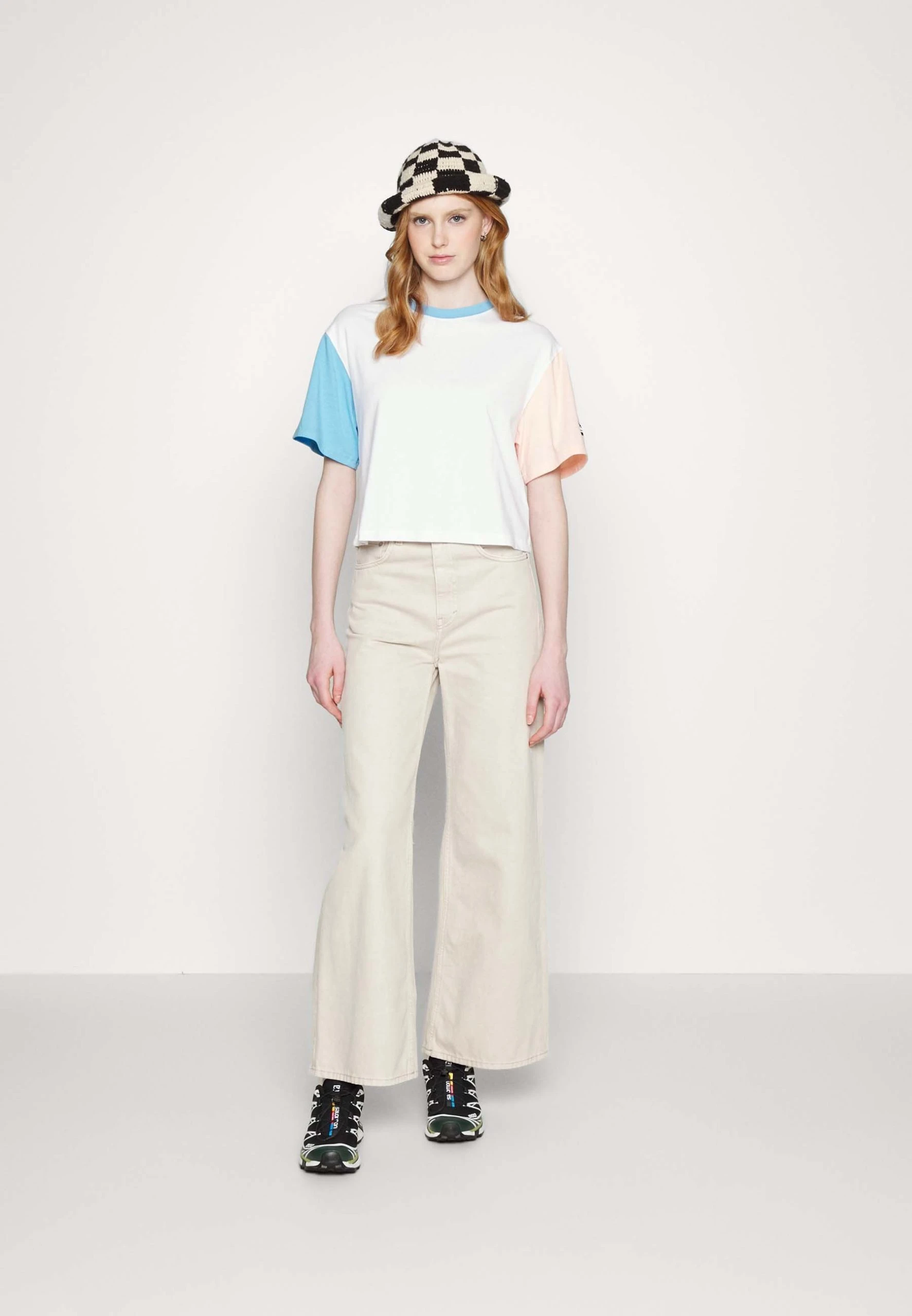 Columbia Deschutes Valley Cropped Tee - T-Shirt Imprimé - White/Vista Blue/Peach Blossom 7 Columbia Deschutes Valley Cropped Tee - T-Shirt Imprimé - White/Vista Blue/Peach Blossom – Image 5