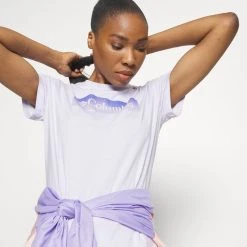 Columbia Sun Trek™ Graphic Tee - T-Shirt De Sport - Purple Tint Heather -Columbia shop cd62ca201d814c199d2bc9e4c657c3ab scaled