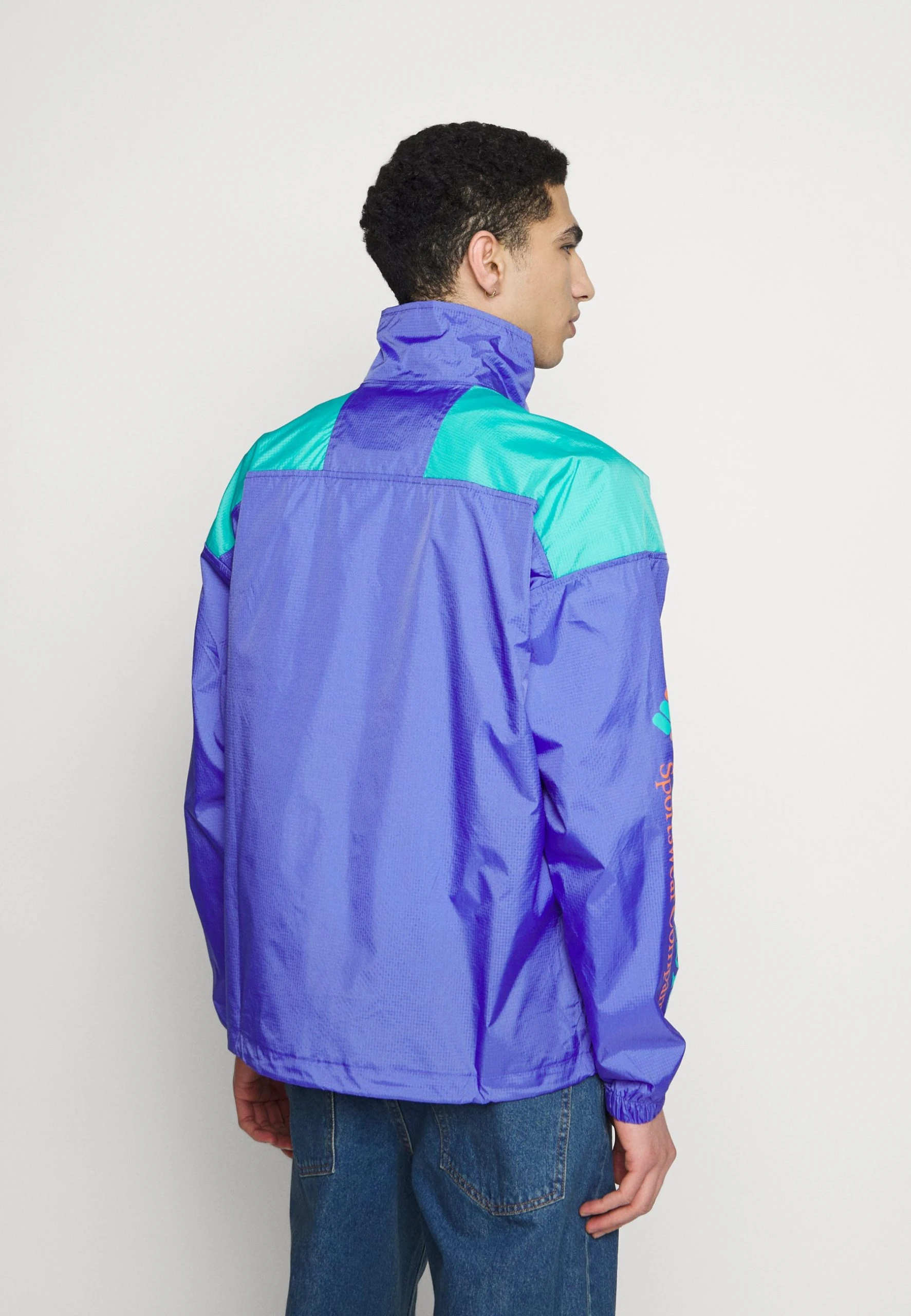 Columbia Riptide™ Anorak - Veste Coupe-Vent - Purple Lotus/Bright Aqua/Desert Orange 6 Columbia Riptide™ Anorak - Veste Coupe-Vent - Purple Lotus/Bright Aqua/Desert Orange – Image 4