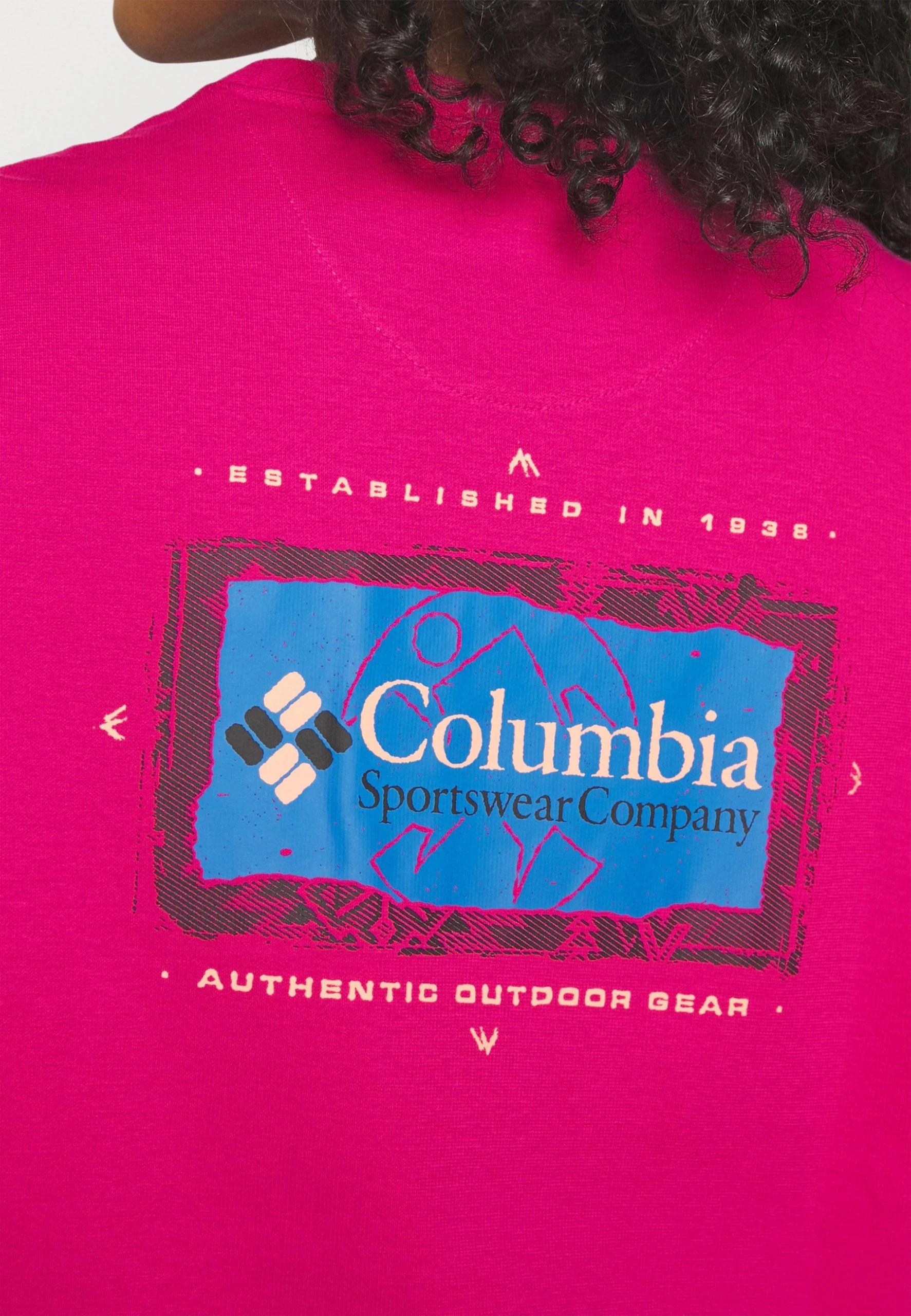 Columbia Wintertrainer Graphic Tee - T-Shirt Imprimé - Fuchsia Fizz 9 Columbia Wintertrainer Graphic Tee - T-Shirt Imprimé - Fuchsia Fizz – Image 7
