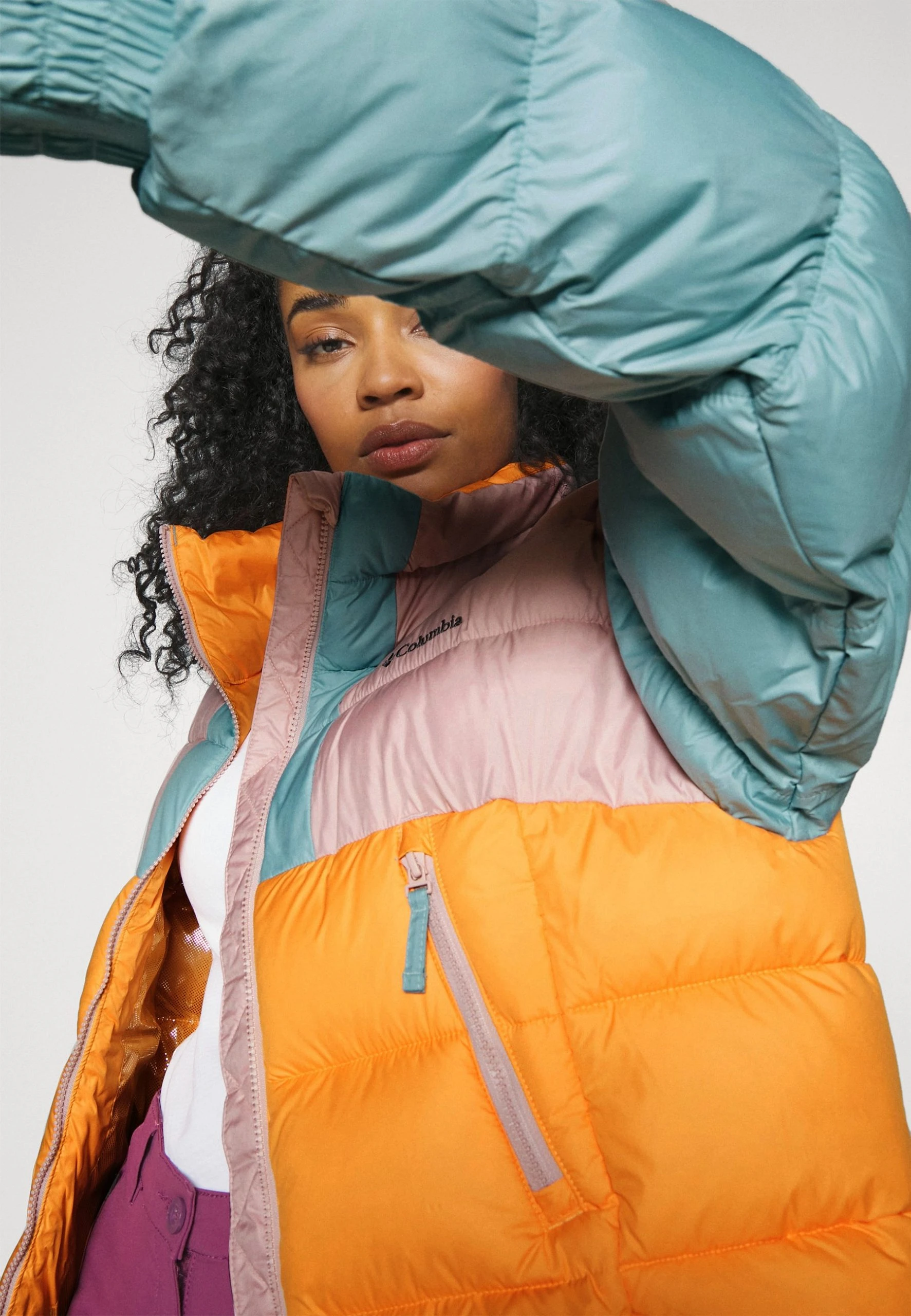 Columbia Pike Lake Cropped - Doudoune - Sunset Peach/Dusty Pink/Aqua Haze 6 Columbia Pike Lake Cropped - Doudoune - Sunset Peach/Dusty Pink/Aqua Haze – Image 4