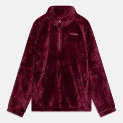 Columbia Fire Side Half Zip Unisex - Sweat Polaire - Marionberry