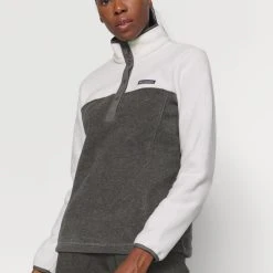 Columbia Benton Springs™ 1/2 Snap - Sweat Polaire - City Grey Heather/Chalk