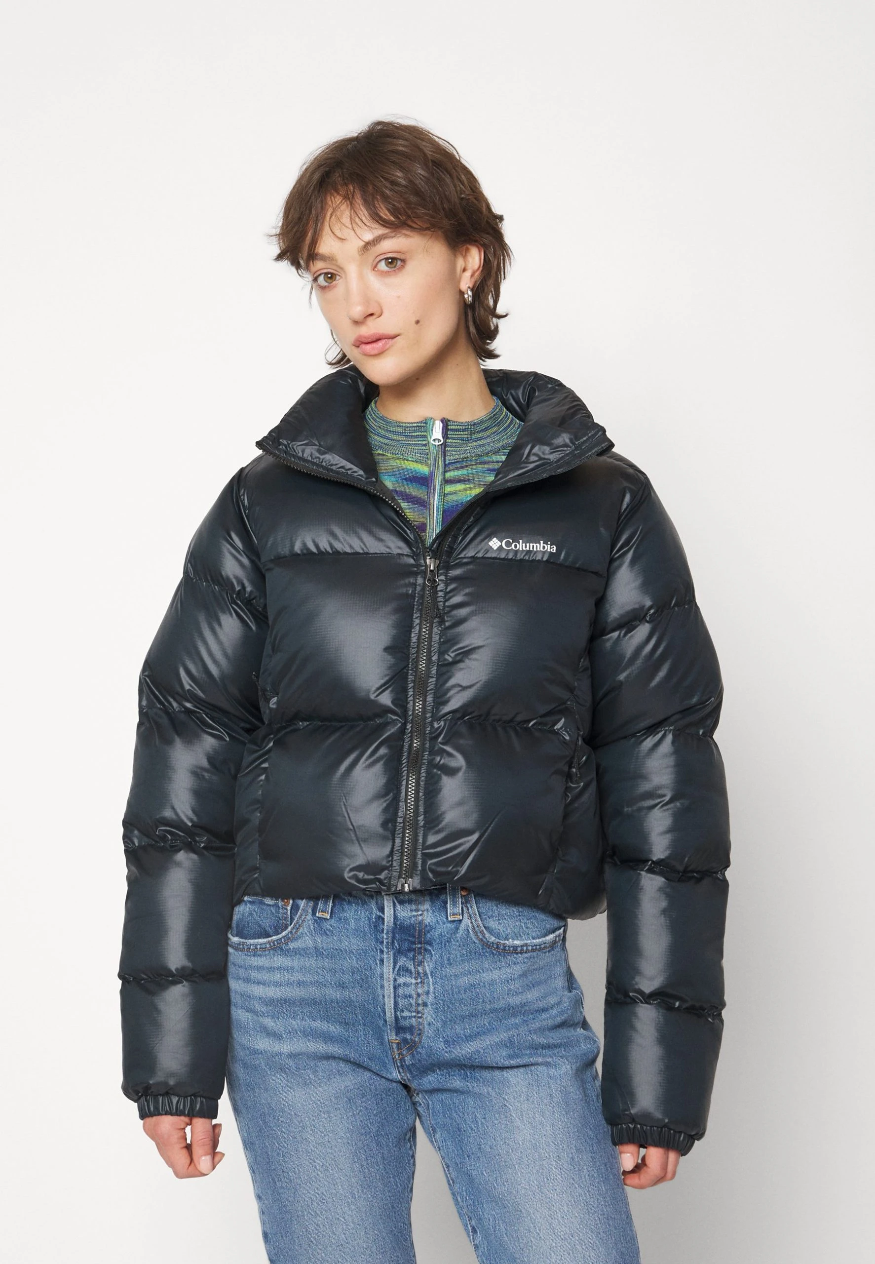 Columbia Puffect™ Cropped Jacket - Veste D'Hiver - Black Gloss 5 Columbia Puffect™ Cropped Jacket - Veste D'Hiver - Black Gloss – Image 3