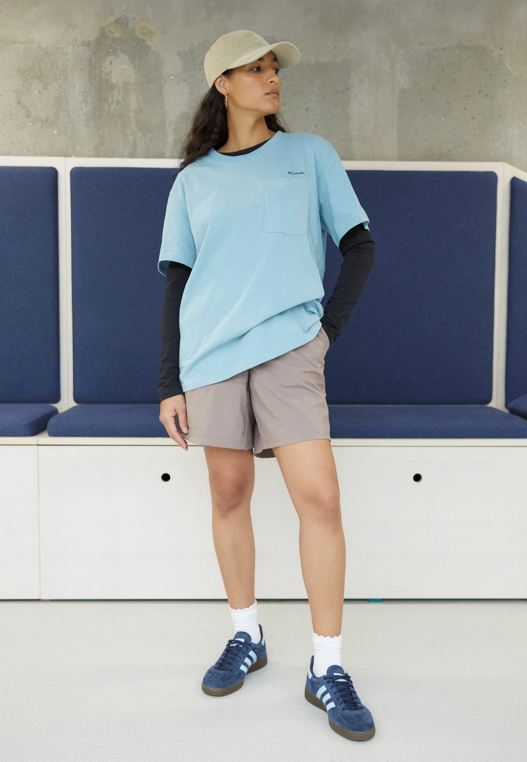 Columbia Break It Down Tee - T-Shirt Basique - Stone Blue 4 Columbia Break It Down Tee - T-Shirt Basique - Stone Blue – Image 2