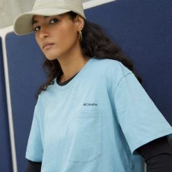 Columbia Break It Down Tee - T-Shirt Basique - Stone Blue