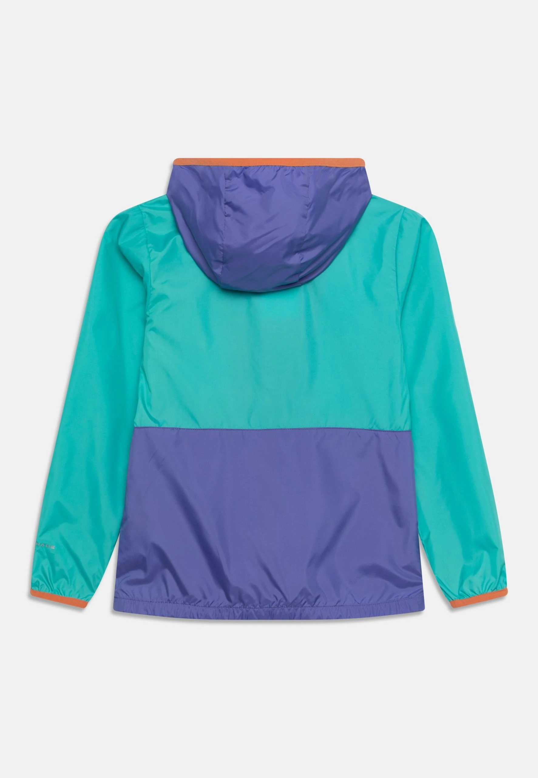 Columbia Back Bowl Hooded Unisex - Veste Coupe-Vent - Bright Aqua/Purple Lotus/Desert Orange 4 Columbia Back Bowl Hooded Unisex - Veste Coupe-Vent - Bright Aqua/Purple Lotus/Desert Orange – Image 2