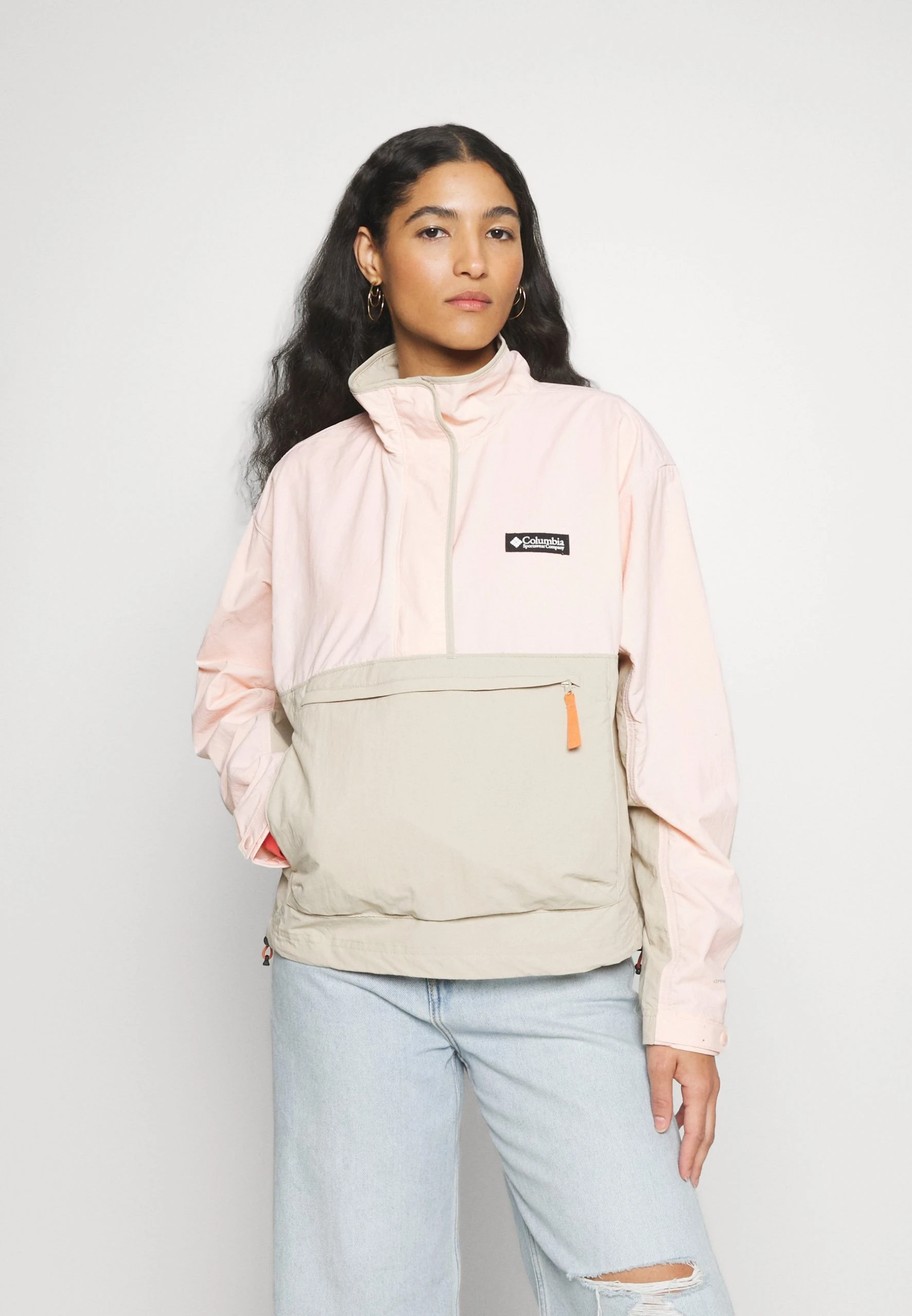 Columbia Deschutes Valley™ - Veste Coupe-Vent - Ancient Fossil/Peach Blossom 5 Columbia Deschutes Valley™ - Veste Coupe-Vent - Ancient Fossil/Peach Blossom – Image 3