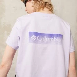 Columbia North Cascades™ Cropped Tee - T-Shirt Imprimé - Purple Tint