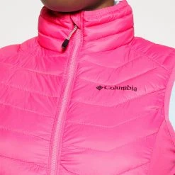 Columbia Powder Pass™ Vest - Veste Sans Manches - Wild Geranium -Columbia shop f84b95d224e2445cae9c50eb0a8812b7 scaled